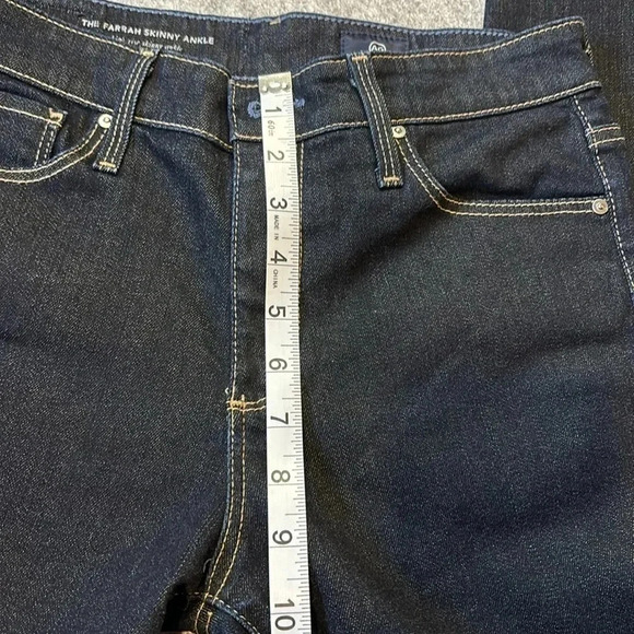 AG  Jeans, The Farrah Skinny Ankle, High Rise Skinny Ankle. Size 26R. - Picture 9 of 13